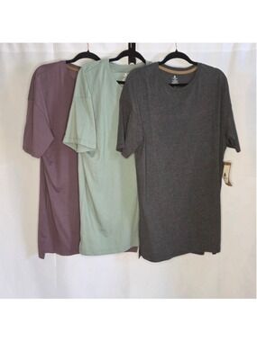 Essentials Men's Long Fit Short Sleeve Tees Large